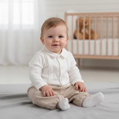 MB6006   Warm lined Baby Cord Two Piece Set  (3-9 months)