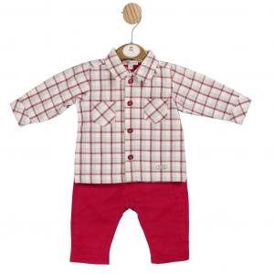 MB6075   Warm Lined Baby Cord Two Piece Set  (3-9 months)