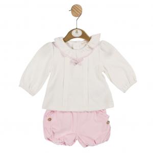 MB6109A   Warm Lined Baby Cord Bloomer Set  (12-24 months)