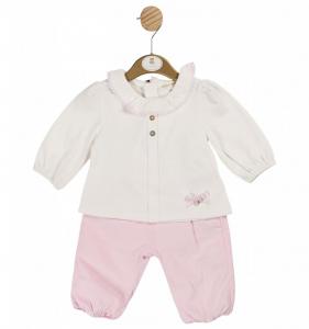 MB6110  Warm lined  Baby Cord Two Piece Set  (3-9 months)