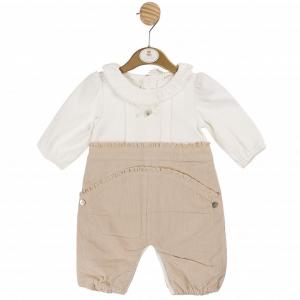 MB6113   Warm Lined Baby Cord   Romper  (3-12 months)