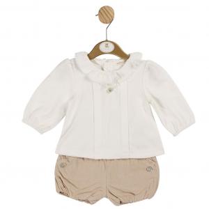 MB6116A   Warm Lined Baby Cord  Bloomer Set  (12-24 months)