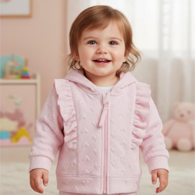 MB6146  "Heart and Frills" Jacket  (3-9 months)
