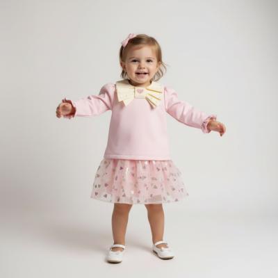 MB6162-A  "Hearts" Jam Pant Skirt Set  (12-24 months)