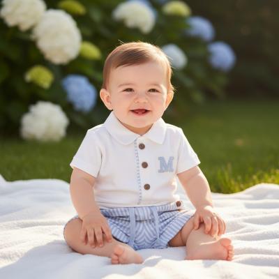 MB6316S  Mintini Logo Shorts Set  (3-9 months)