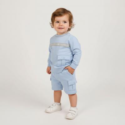 MB6331S  Sweatshirt and Shorts Set  (3-9 months)