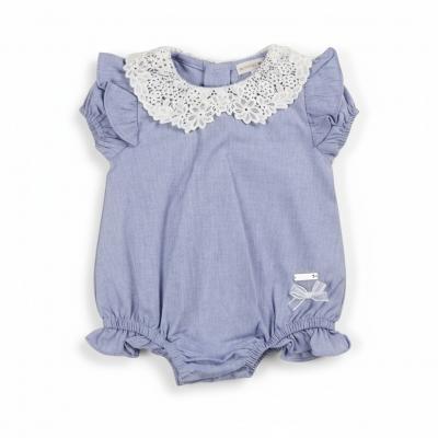 MB6431  Lace All in One Romper  (1-6 months)