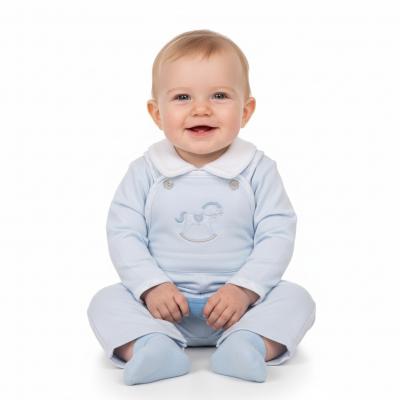 MB6559S  Rocking Horse Dungaree Set  (3-12 months)