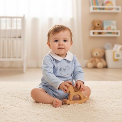 MB6560S  Rocking Horse Bloomer Short Set  (3-12 months)