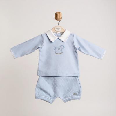 MB6560 Rocking Horse Bloomer Short Set (3-12 months)