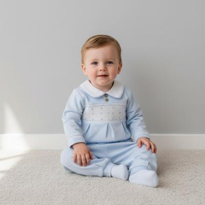 MB6578A  Smocked Trouser Set  (12-24 months)