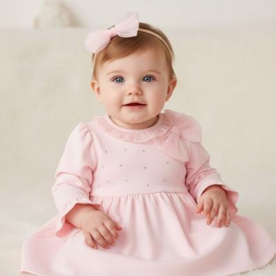 MB6775  Bow and Sparkle Dress  (3-9 months)