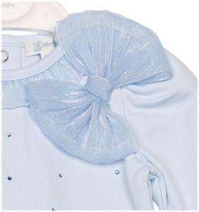 Mintini MB6780A  MB6780A Bow and Sparkle Jam Pant Set (12-24 months)