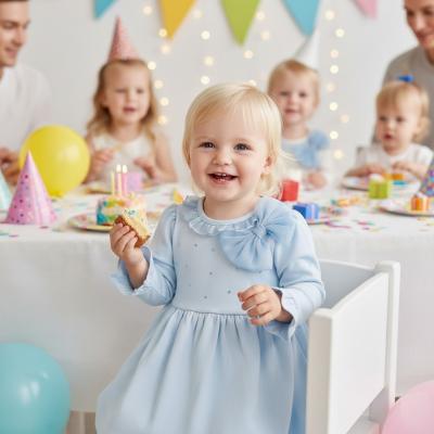MB6782A Bow and Sparkle Dress (12-24 months)