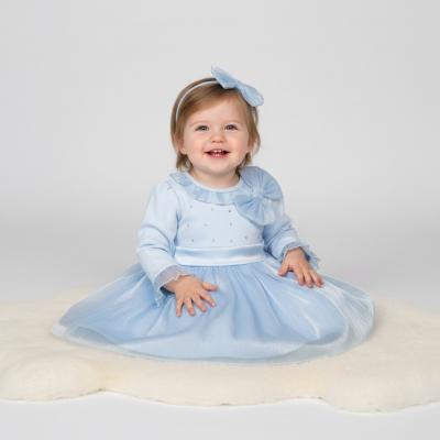 MB6783A  Bow and Sparkle Dress  (12-24 months)