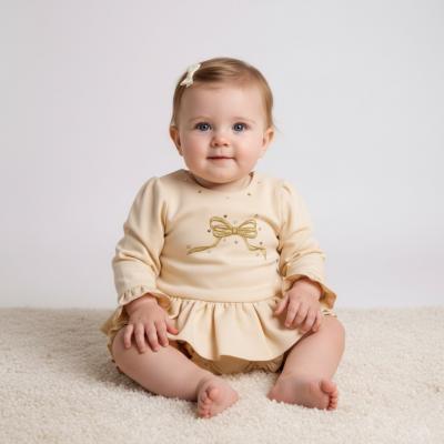 MB6808A-I  Ivory Top and Bloomer Set  (12-24 months)