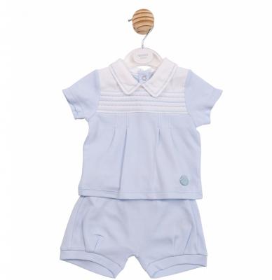 MB6882A  Embroidered Panel Two Piece  (24 months single)