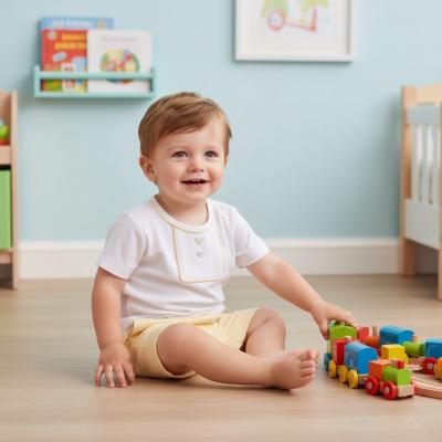 MB6901A  Pointelle Piped Shorts Set  (12-24 months)