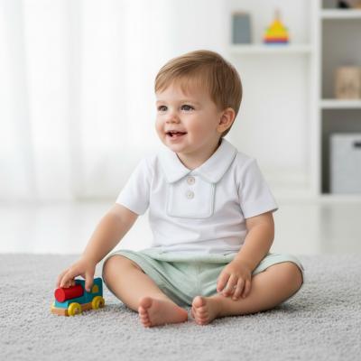 MB6906A  Pointelle Piped Bloomer Set  (12-24 months)