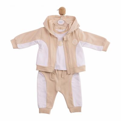 MB7017B  Colour Block 3 Piece Jog Set (3-5 years)