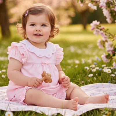 MB7030AP  Scallop Butterfly Frilly Bloomer Set  (12-24 months)