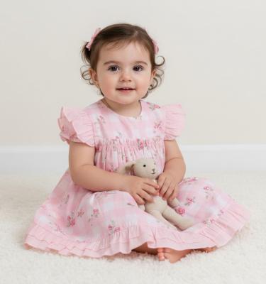 MB7159B Floral Dress (3-5 years)