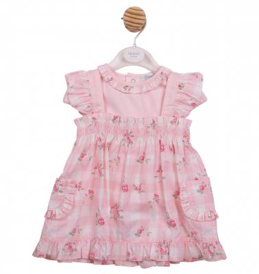 MB7160B Floral Pinafore and Top (3-5 years)