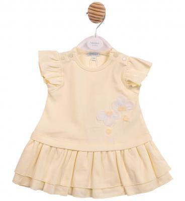 MB7215A  3D Flower Dress (12-24months)