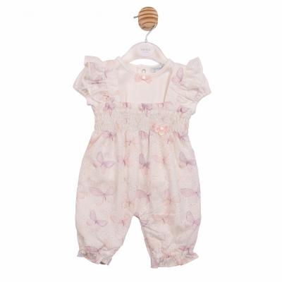 MB7221A  Butterfly Sun Romper  Set  (12-24months)