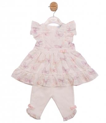 MB7226B  Butterfly Dress and Legging Set  (3-5 years)