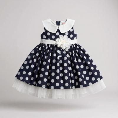 MEVD0205-N Polka Dot Dress (0-36 months)