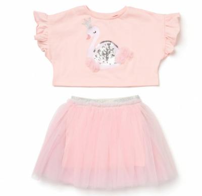 MIH14046  Swan Tutu Set  (3-5 years)