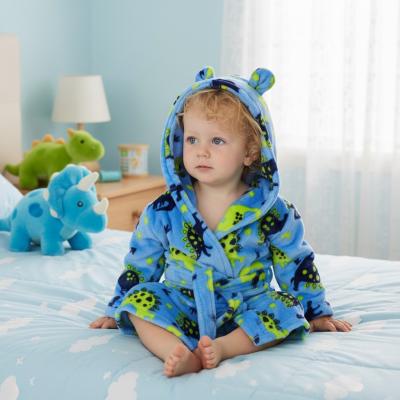 MK18C1083A Dinosaur Dressing Gown (6-24 months)