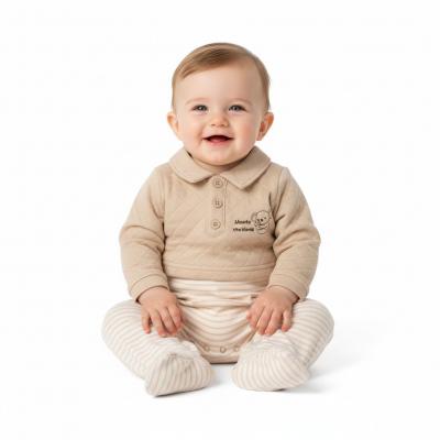 ML2020-2590-T  Quilted "New to the World" All In One  (NB-6m)