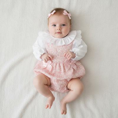 ML2020-2627  Floral Romper Set  ( Newborn- 9 months)