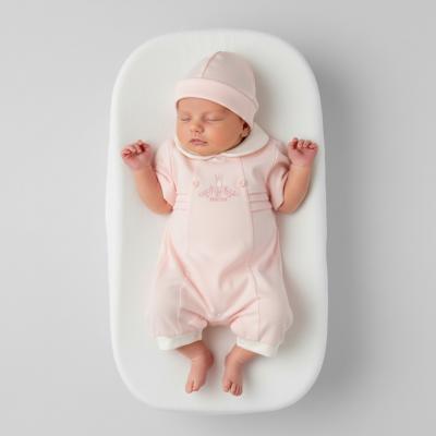 ML2100-2274-P  "Princess" Romper Set  (NB - 6m)