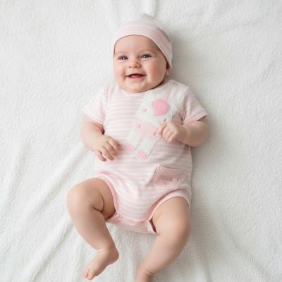 ML2100-2283-P   Magical Unicorn Romper Set (Newborn - 3 months)