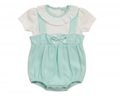ML2120-6123M  Jam Pant "Lace & Bow" Jam Pant Set  (NB - 6m)