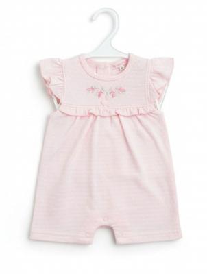 ML2120-6299P  Doby "Flowers" Romper  (Newborn - 6 months)