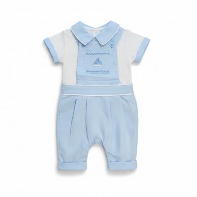 ML2120-6311S "Sailor" Dungaree Set (NB-6 months)