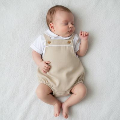 ML2120-6332T Short Dungaree Set (NB-6 months)