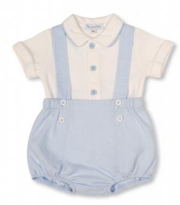 ML2120-6428 Dungaree romper ( Newborn - 9 months)