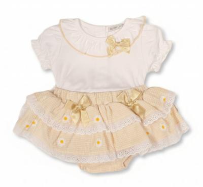 ML2120-6438 Jam pant skirt & top set Daisy (Newborn -9 months)