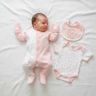 ML25-1333p "Elephant" 4 Piece Set (NB-6 months)