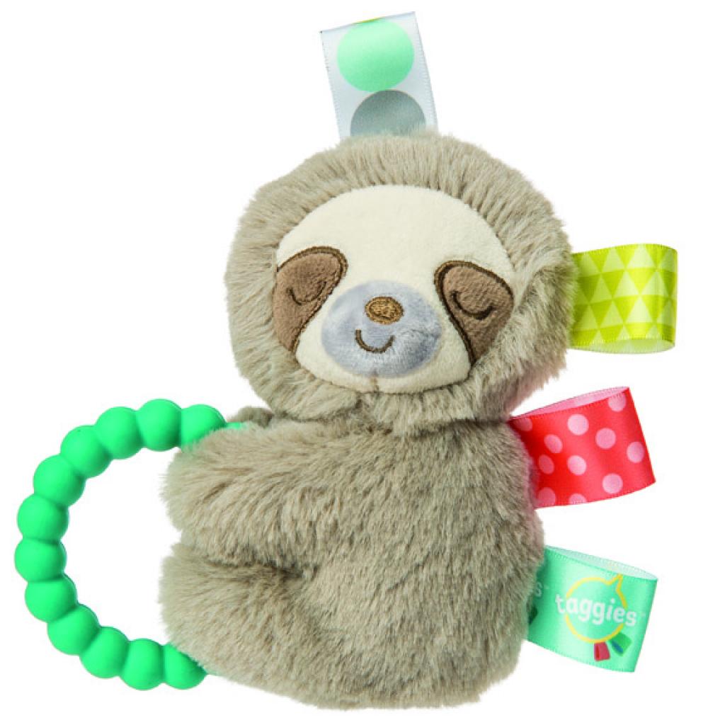Mary Meyer 40240M * MM40240M Taggie Molasses Sloth Teether rattle