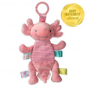 MM41620M Taggie Lizzy Axolotl Crinkie Rattle