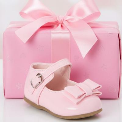 MeJemmaP  Pink Bow Shoes Pack of 12  (Sizes 3-8)