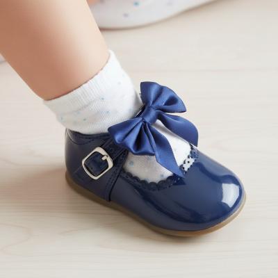 MeKylie-N Navy Bow Shoes Pack of 12 (Sizes 3-8)