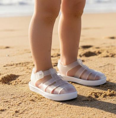 MeParker-WB  White Jelly Shoes Pack of 12  (EU28-33)