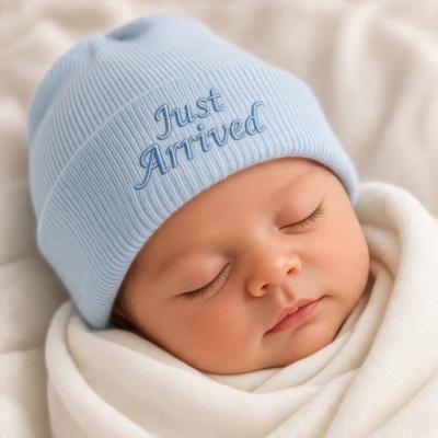 NT0503-0451S Sky"Just Arrived" Knitted Hat (0-3 months)